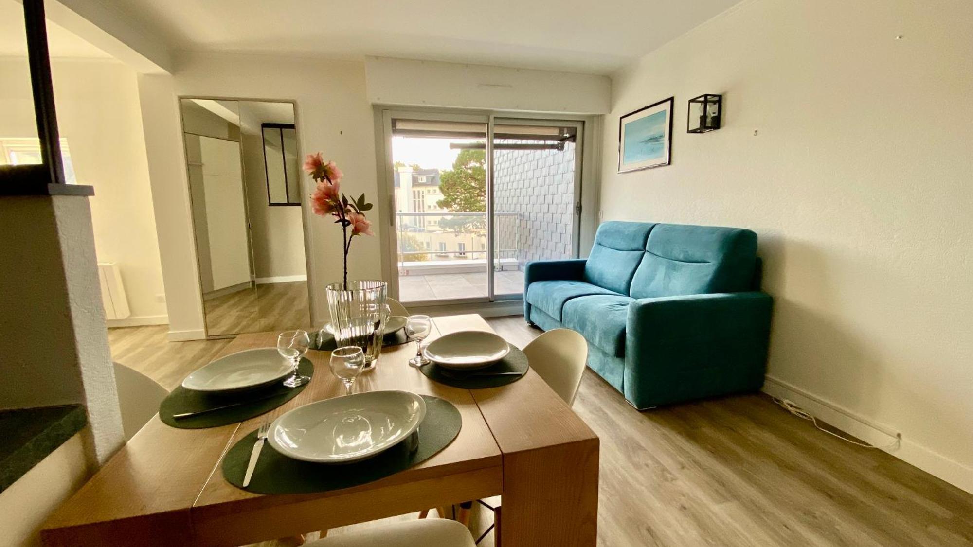 Appartement Avec Vue Mer Et Parking Bénodet Eksteriør billede
